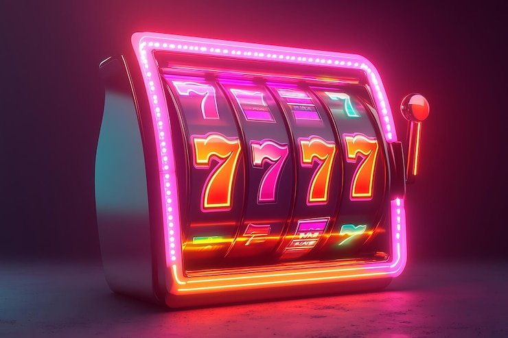 Grid permainan Boom City dengan simbol bertema kota dan fitur bonus